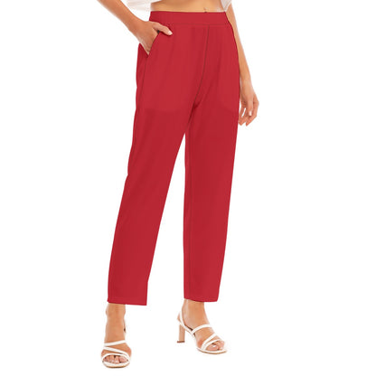 Lady in red Women's Loose Straight-leg Pants