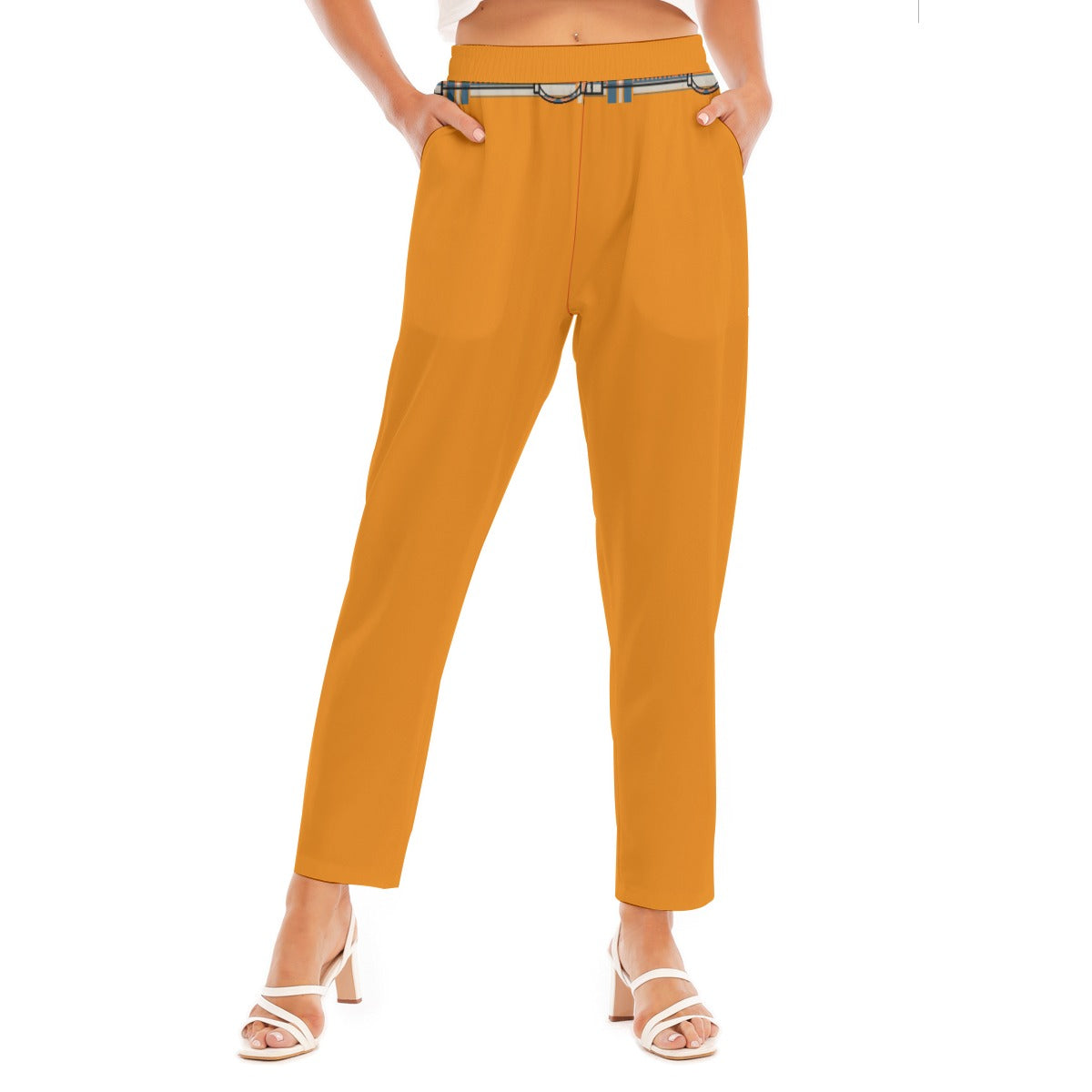 I Love Gold! Women's Loose Straight-leg Pants