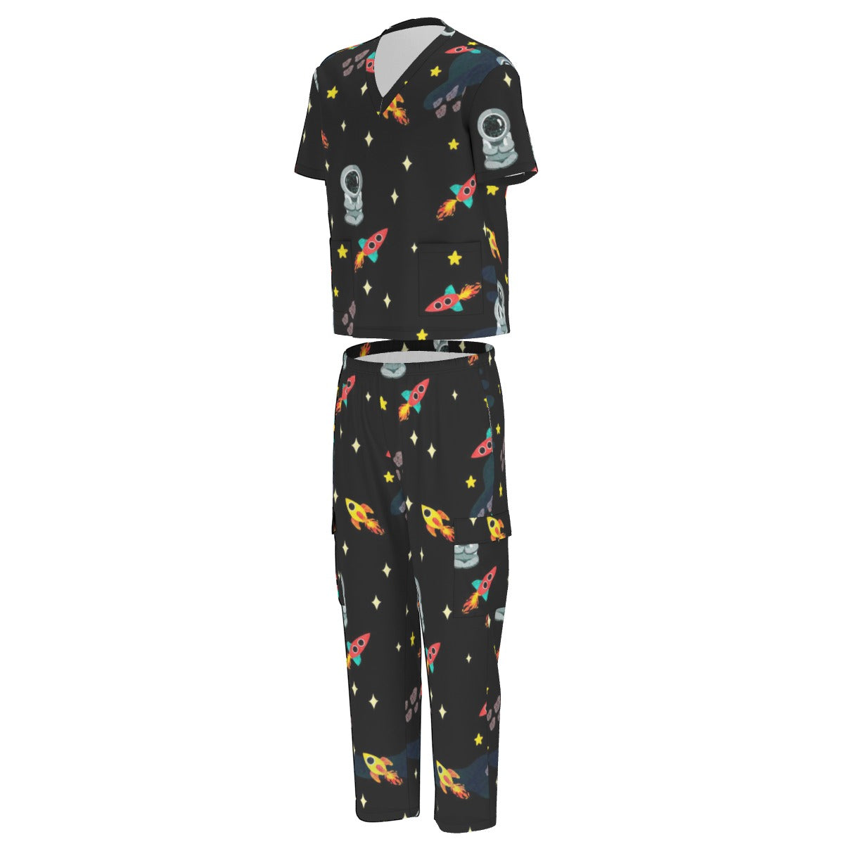 Scrub Mind Unisex Scrub Set With Six Pocket