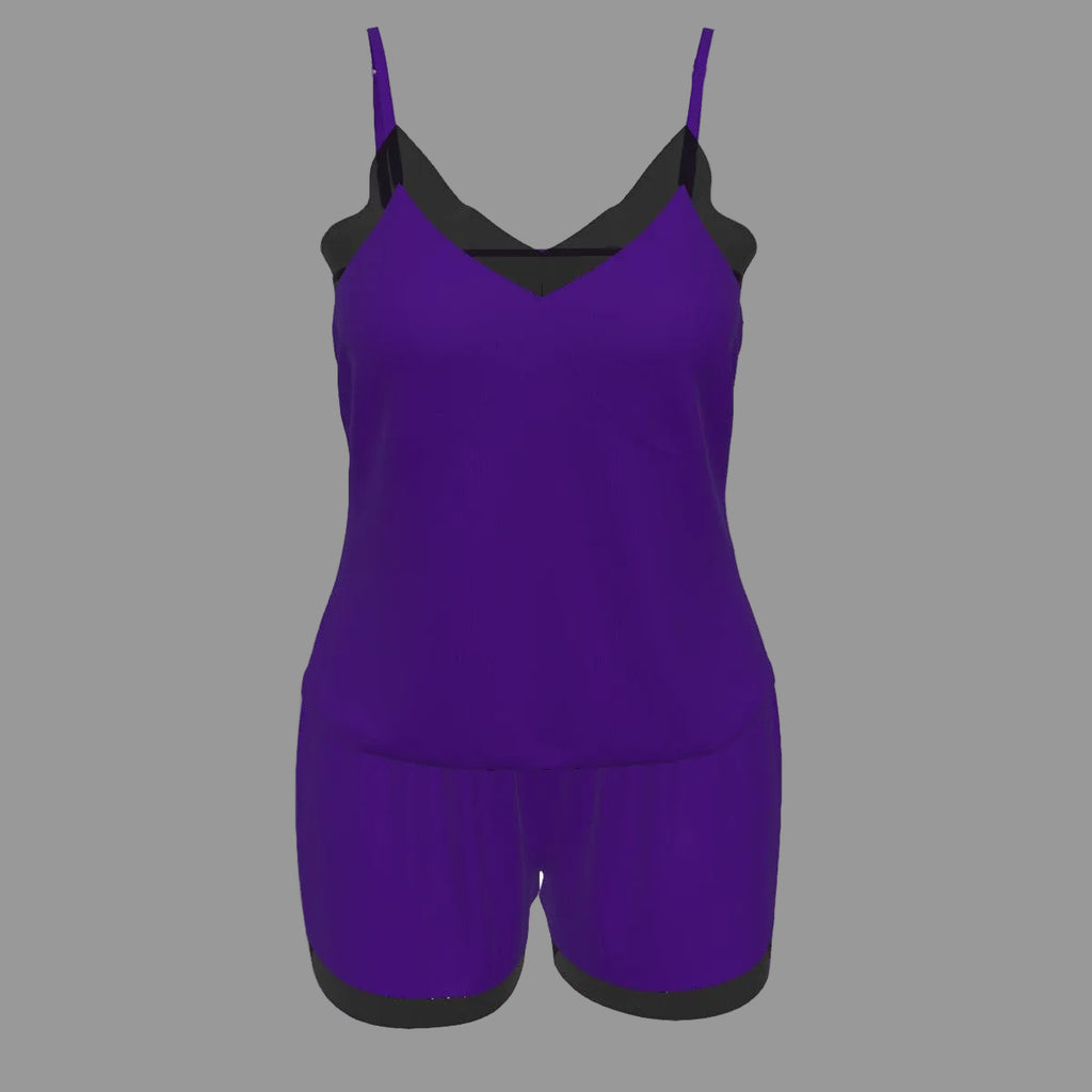 Two Toned Cami Set