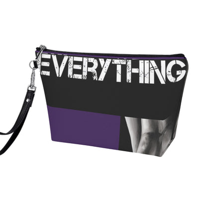 Attitude is everything Cosmetic Bag With Black Handle