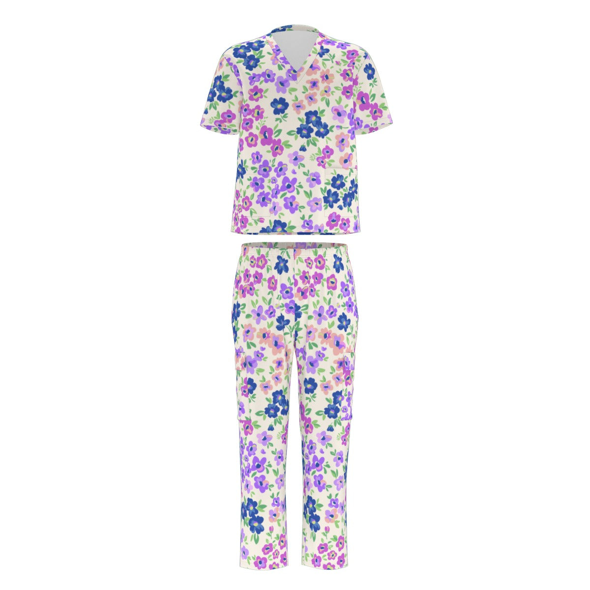 Scrub You Unisex Scrub Set With Six Pocket