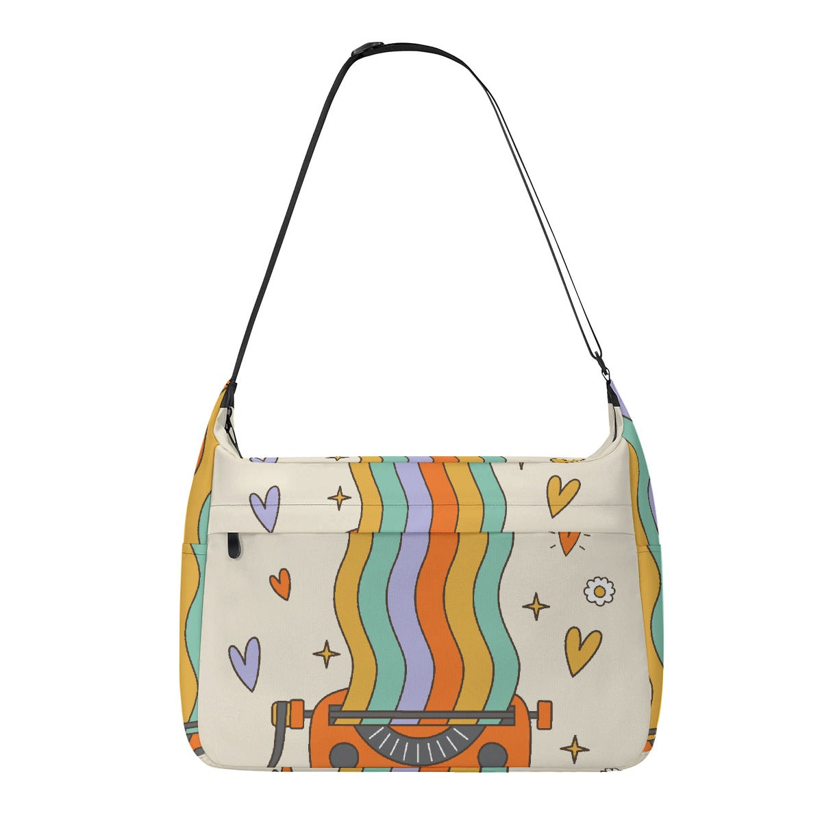 Retro Love Messenger Bag