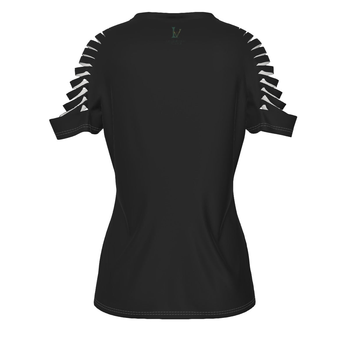 Just a girl Women's Ripped T-Shirt