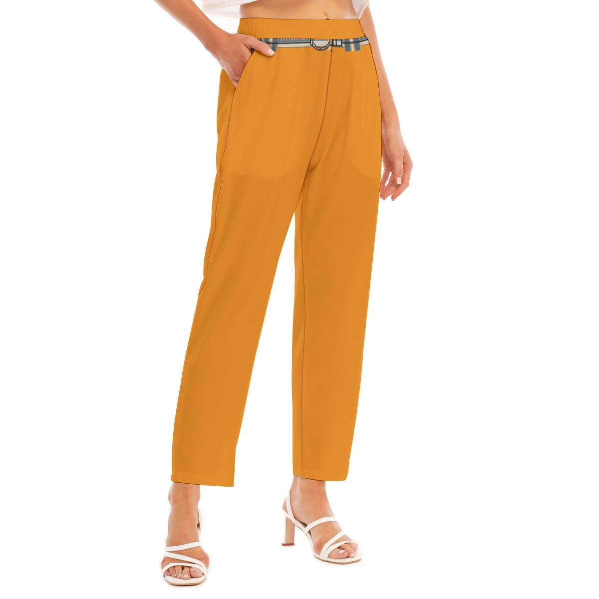 I Love Gold! Women's Loose Straight-leg Pants