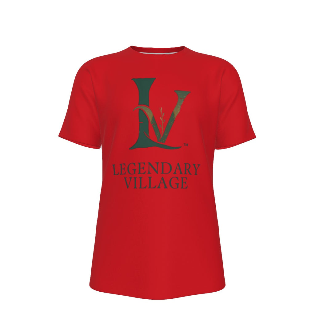 LV Signature Logo Cotton Men's T-shirt