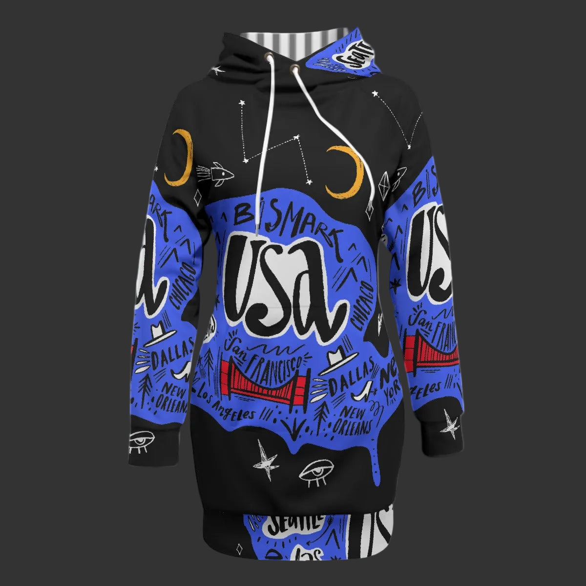 Homie's Home Pullover Hoodie Dress