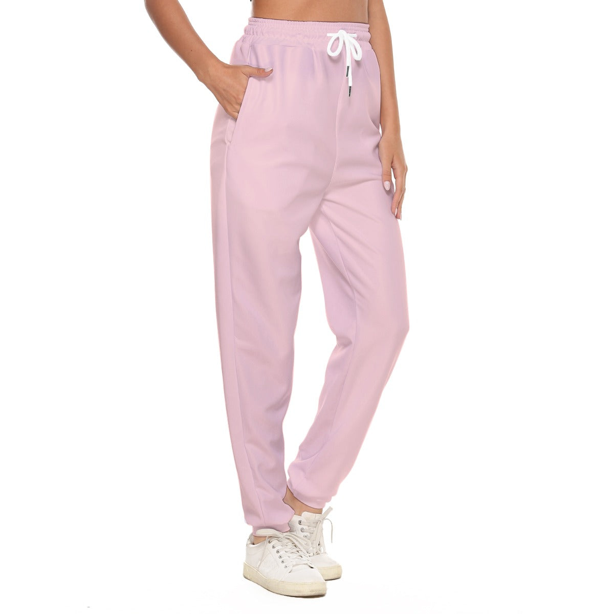 Pink flat Women's Casual Pants