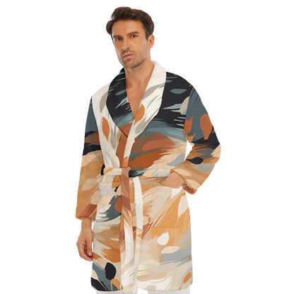 Bright Comfort Men's Borg Fleece Robe