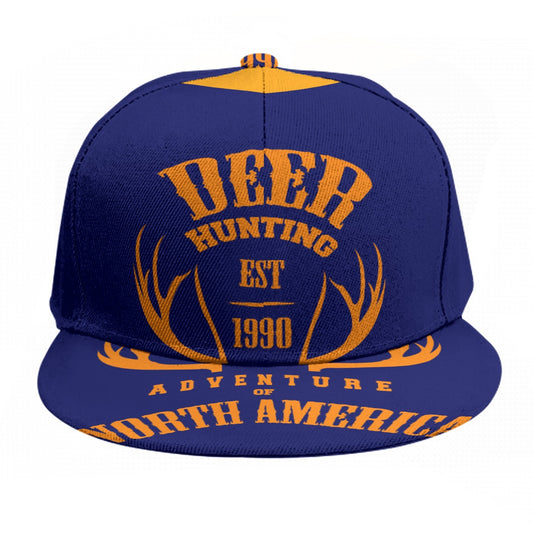 1990 Deer Hunter Baseball Cap With Flat Brim