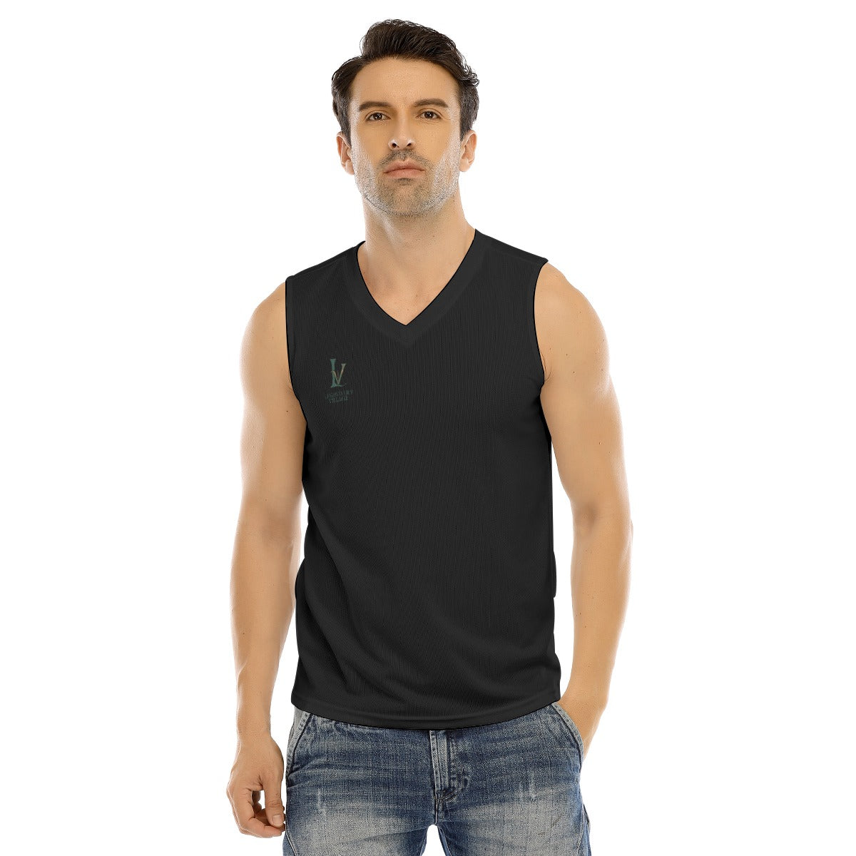 LV Signature Men's V-neck Tank