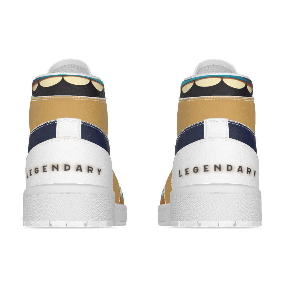 Legendary Men's Synthetic Leather Stitching Shoes