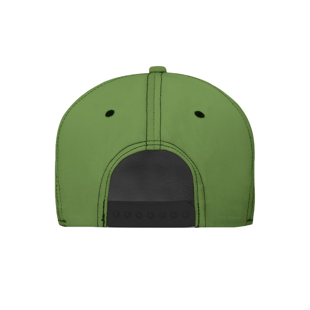 LV Signature Logo Flat Brim Cap