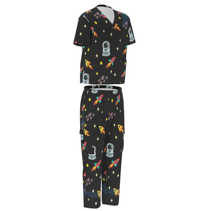 Scrub Mind Unisex Scrub Set With Six Pocket