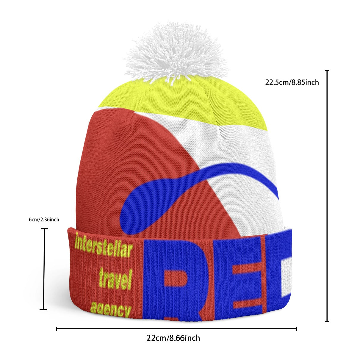 Agency Pom Pom Beanie