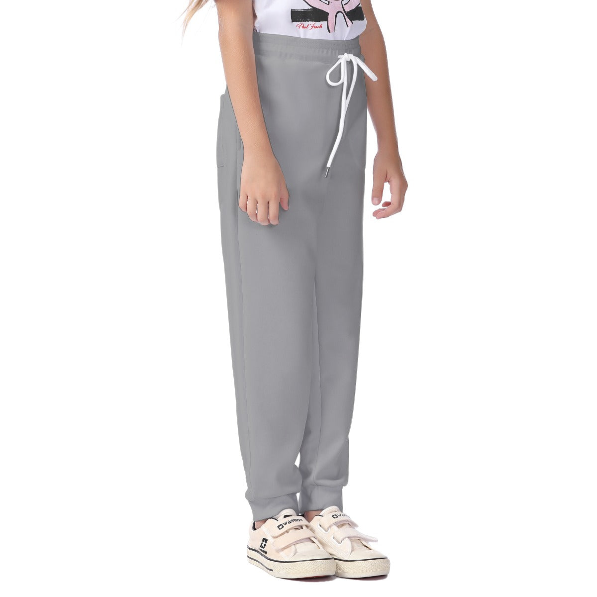 School Gray Bottoms Kid's Casual Pants