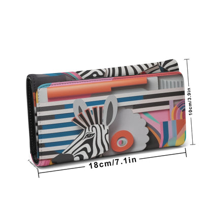 Jungle Train Foldable Wallet