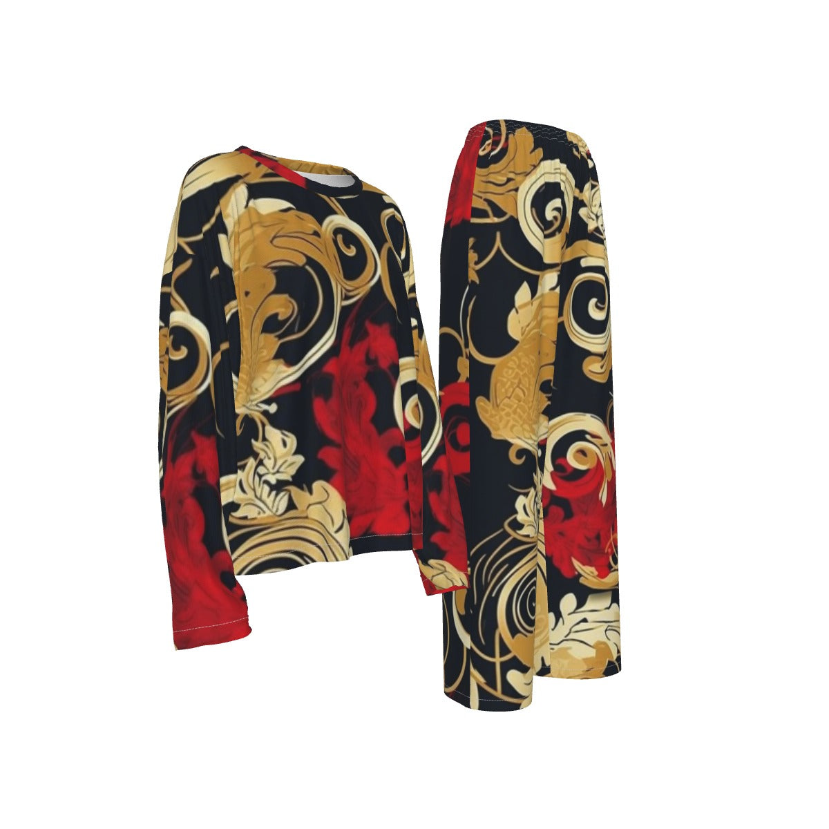 Royalty Women's Casual Long-Sleeves Trouser Suit