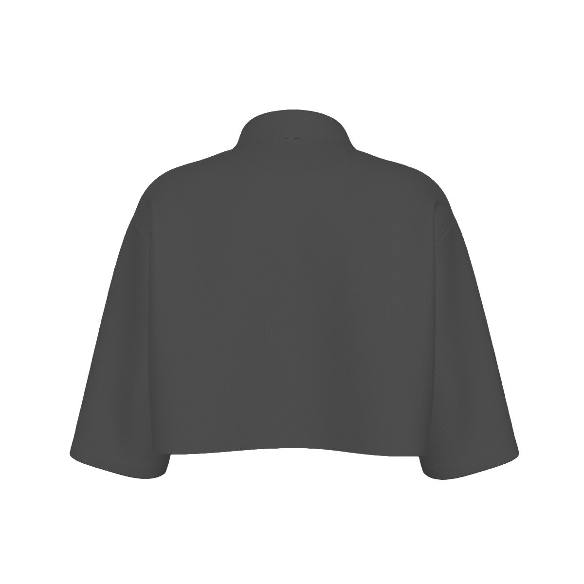 Charcoal Women's Cropped Jacket