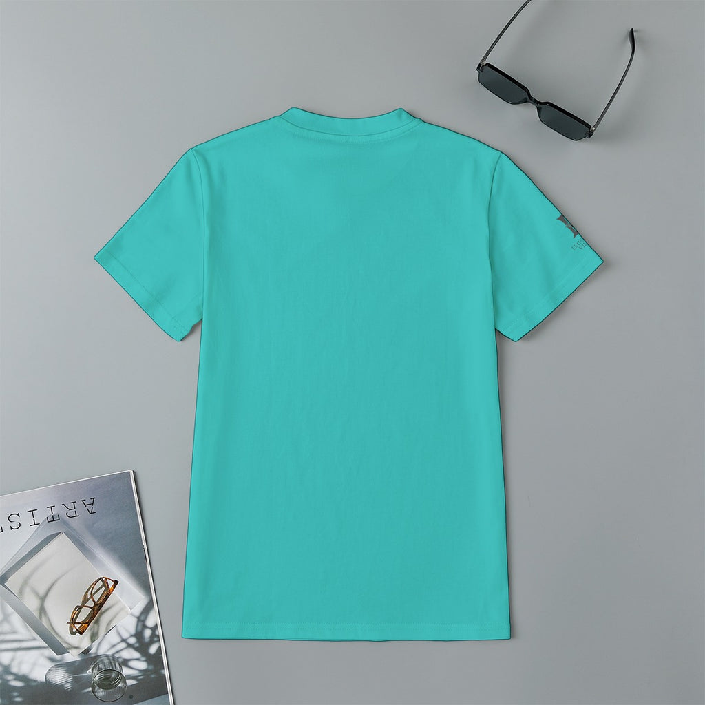 Smiling is contagious Kid's Cotton Graphic T-shirt