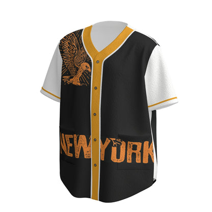 Gang Gang Men's Textured Baseball Jersey