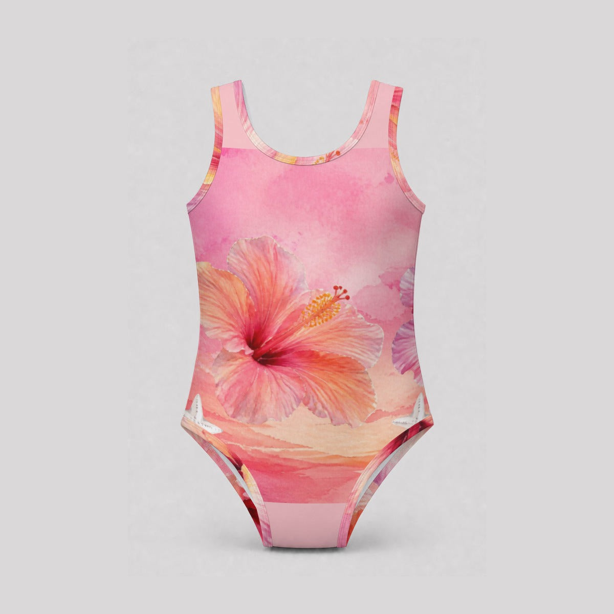 Khaiya's Hibiscus One-Piece Swimsuit