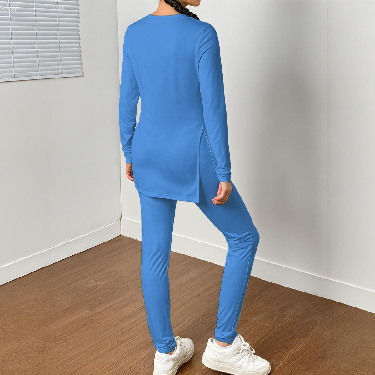 LV Signature Women's Side Split T-shirt Set