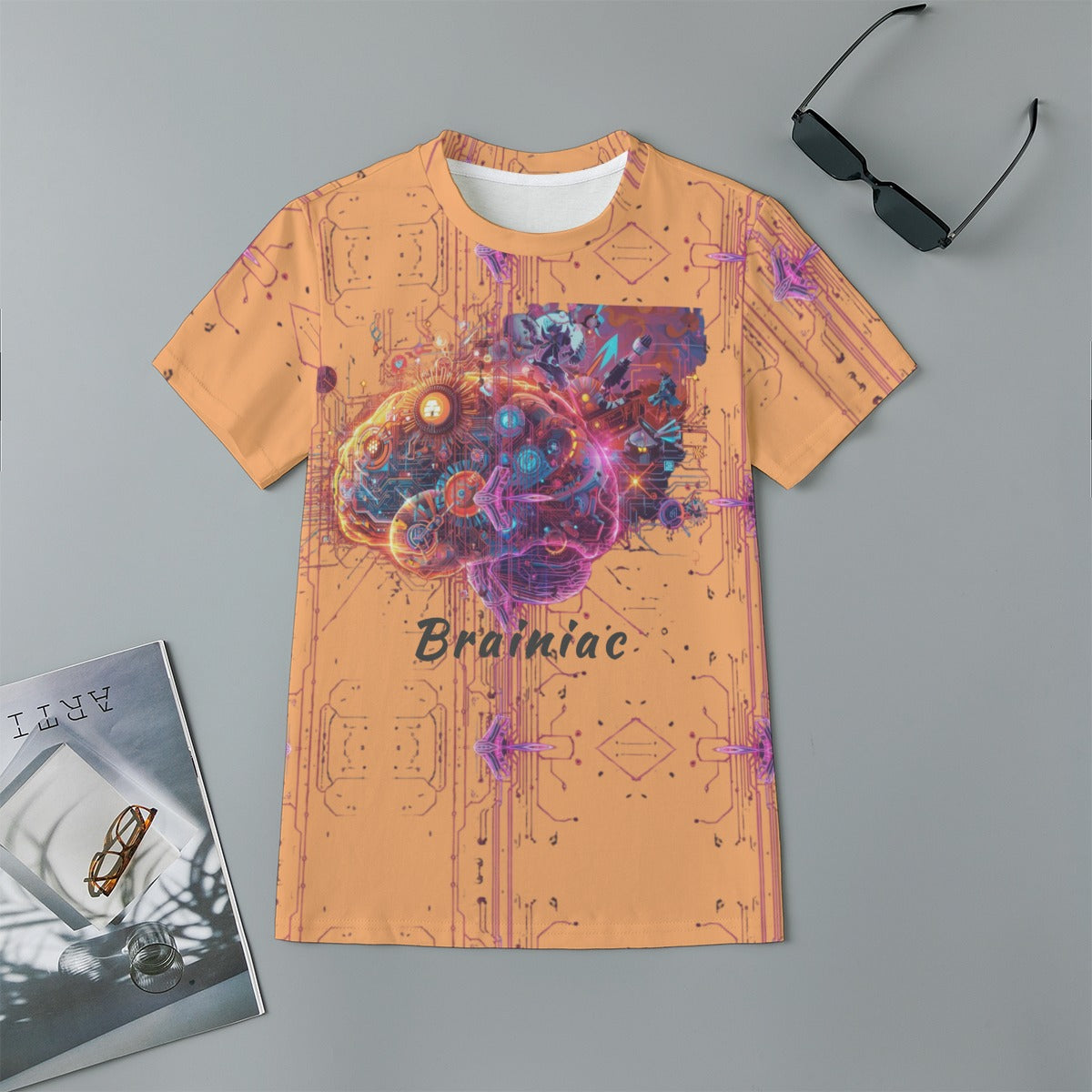 Brainiac Kid's Cotton Graphic T-shirt