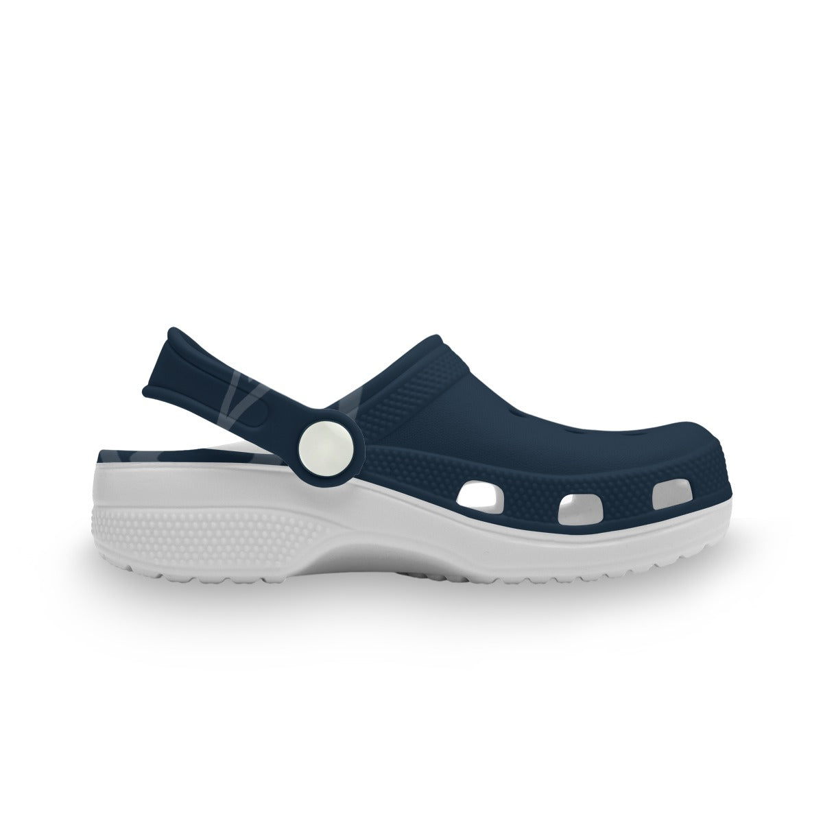 Navy Baby Hole Slides