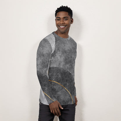 Grayish Long Sleeve T-Shirt