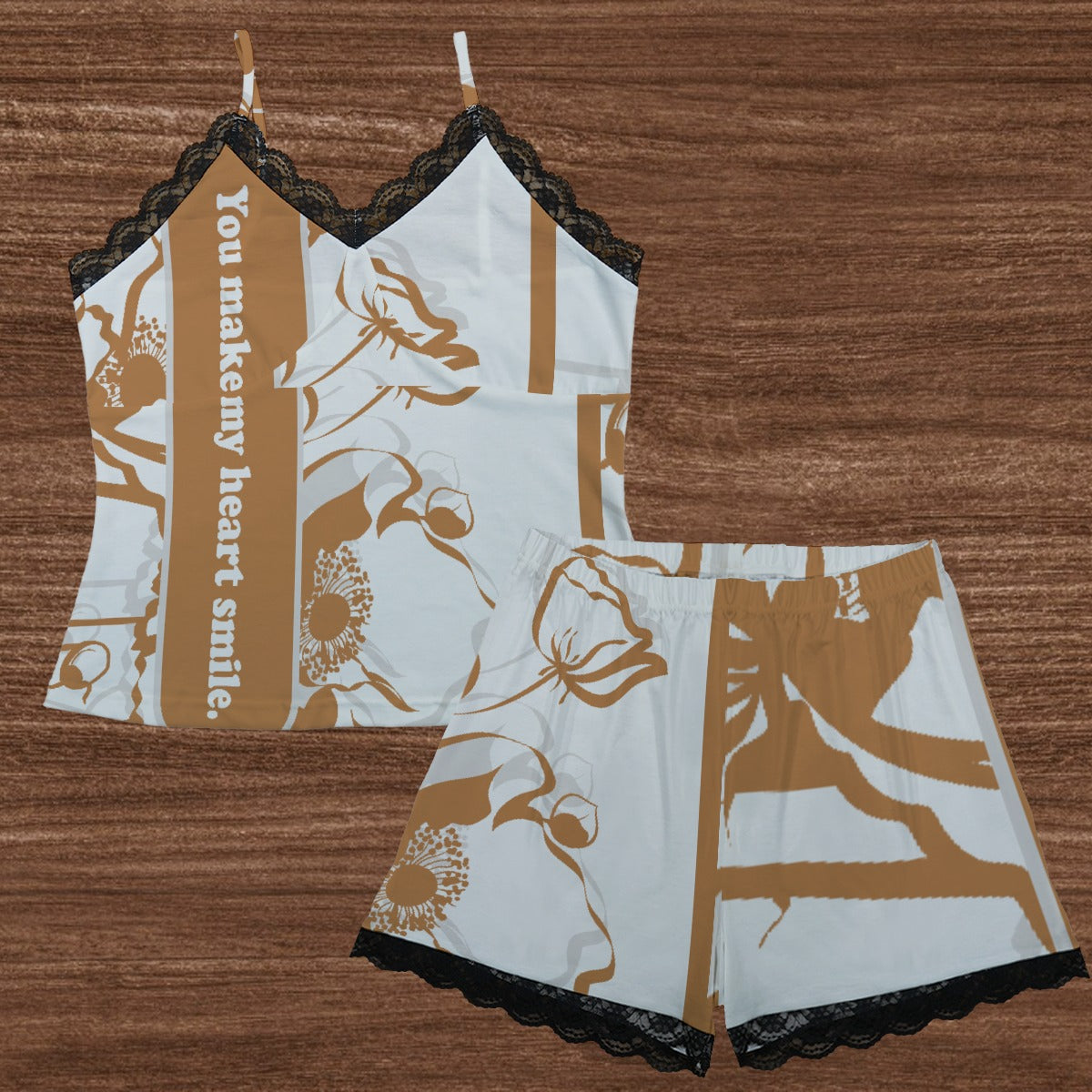 Two Toned Cami Set