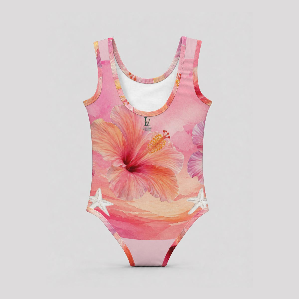 Khaiya's Hibiscus One-Piece Swimsuit