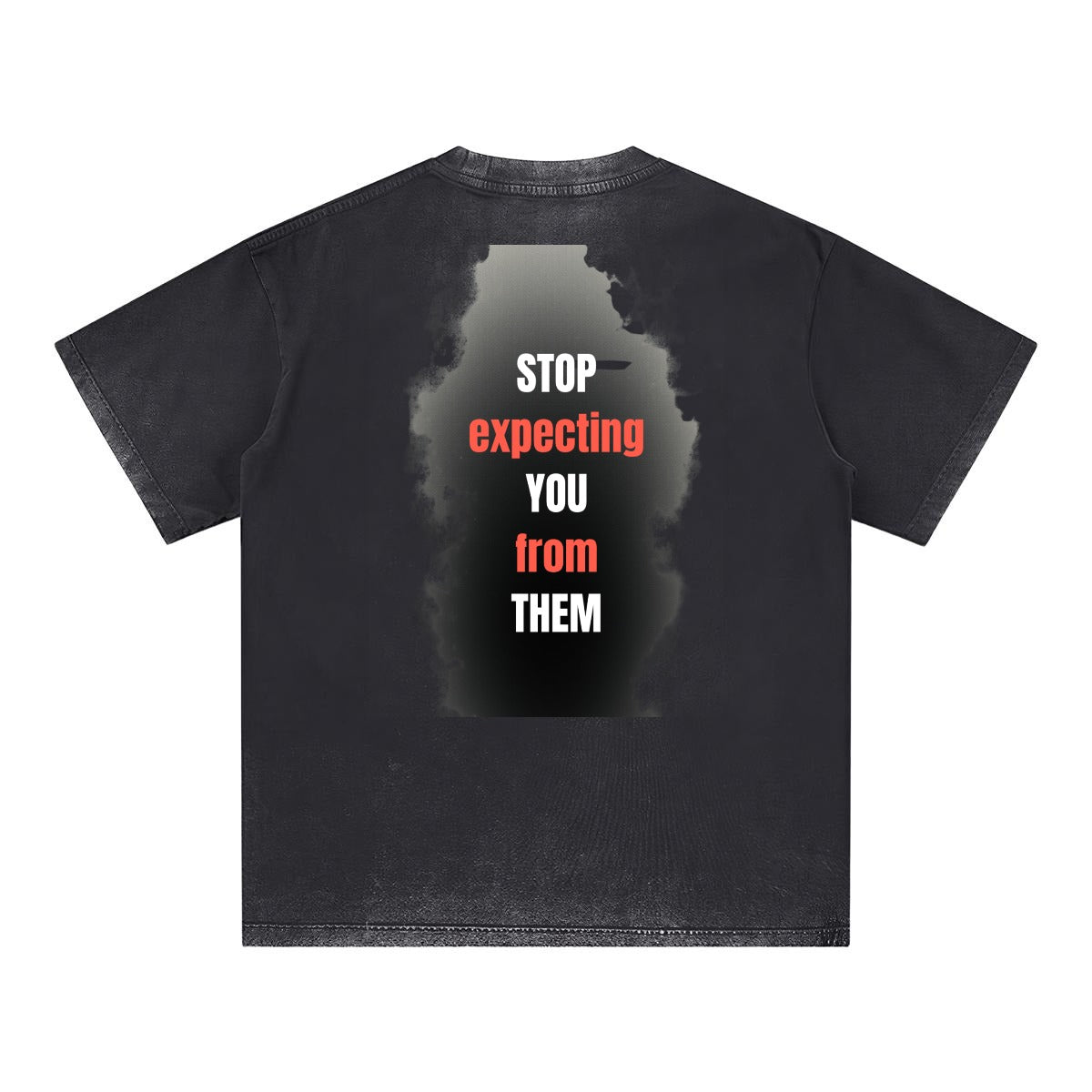 Stop expecting Men's Washed T-shirt