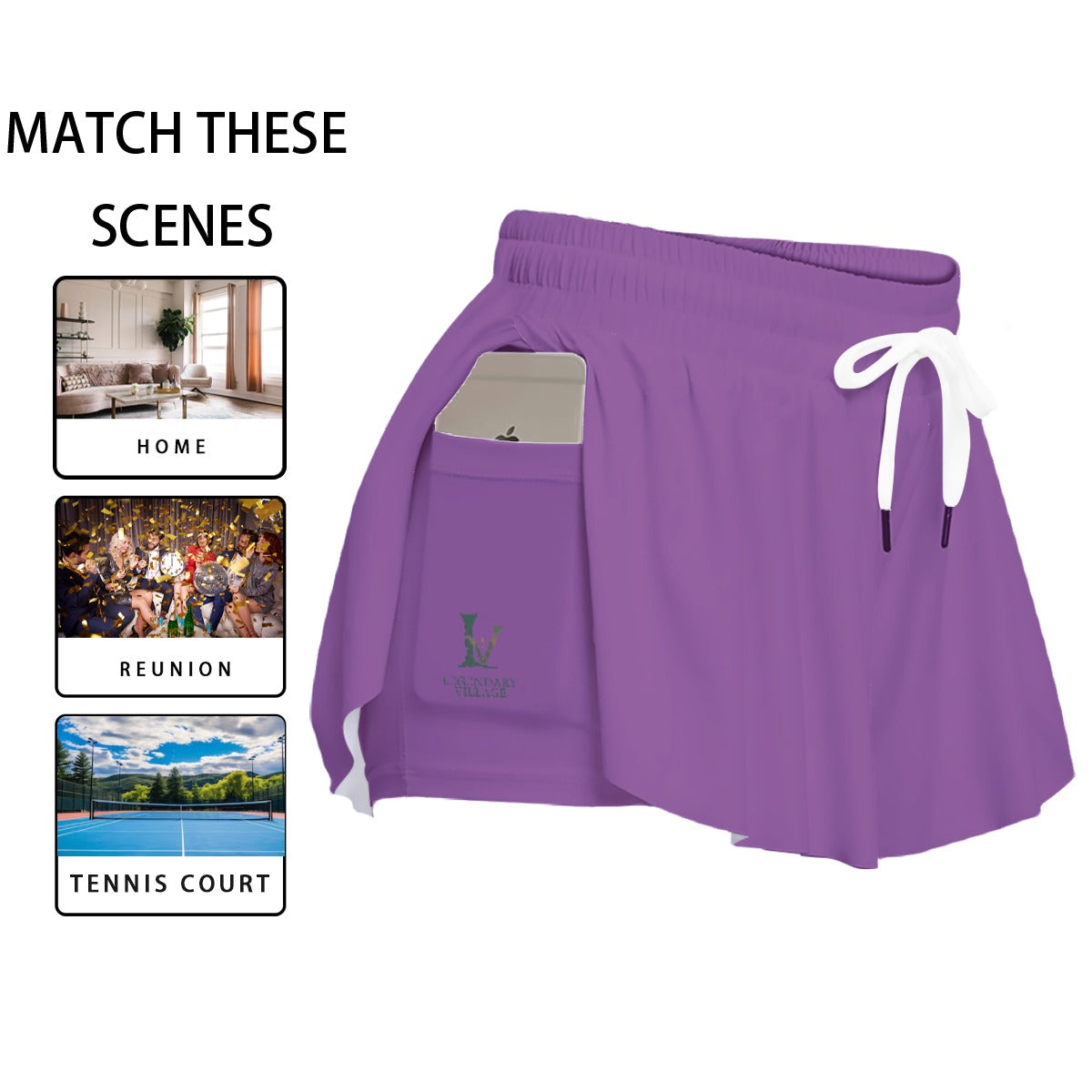 Women's Workout Shorts w/pockets