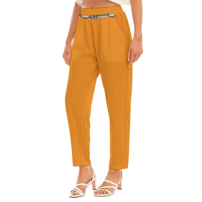 I Love Gold! Women's Loose Straight-leg Pants