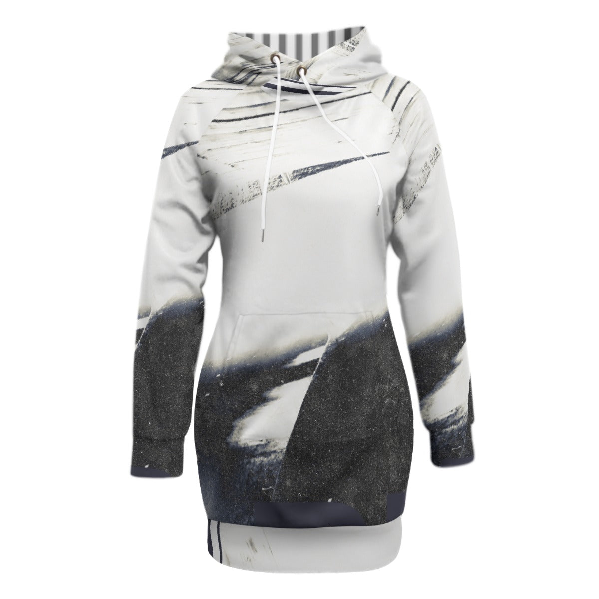 Galactic Energy Pullover Hoodie Dress