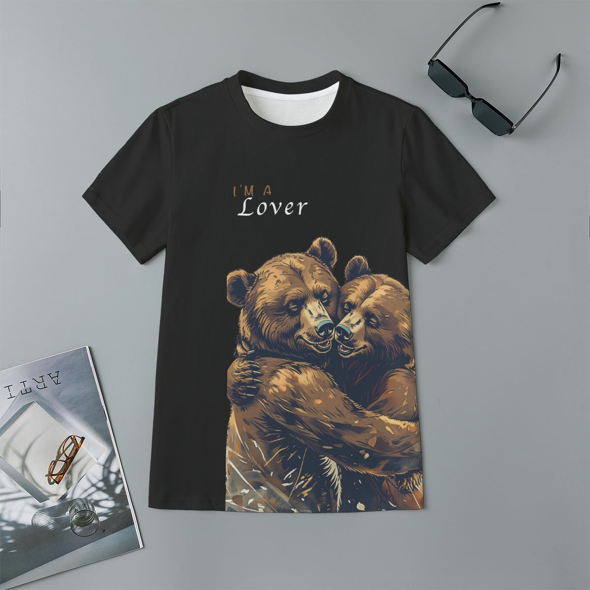 Lover not a fighter Kid's Graphic T-shirt