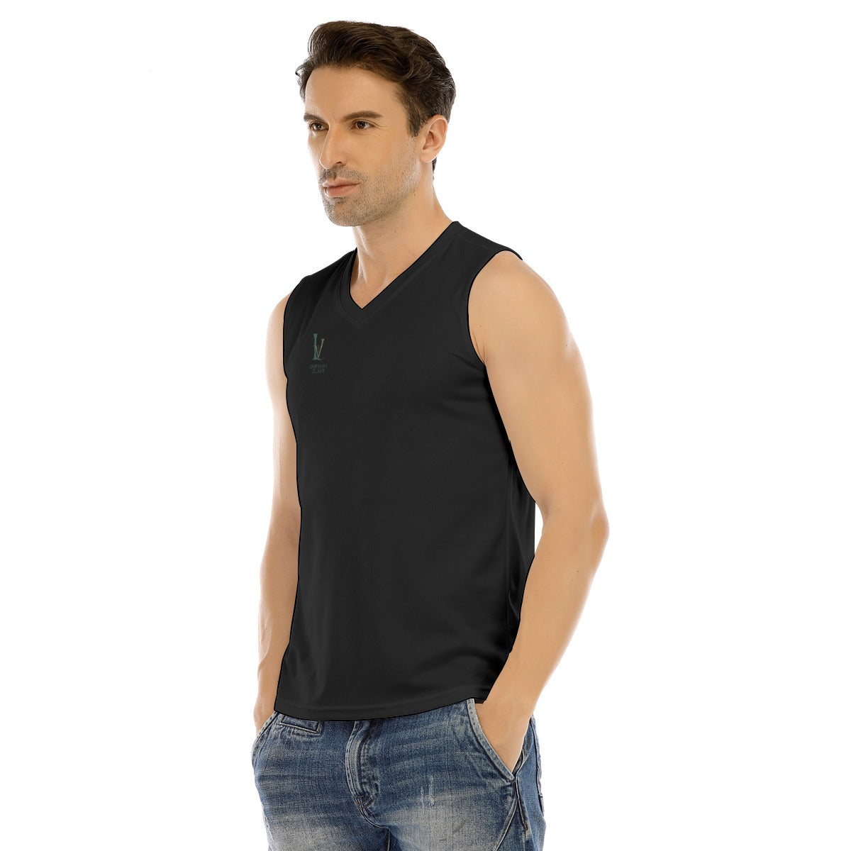 LV Signature Men's V-neck Tank