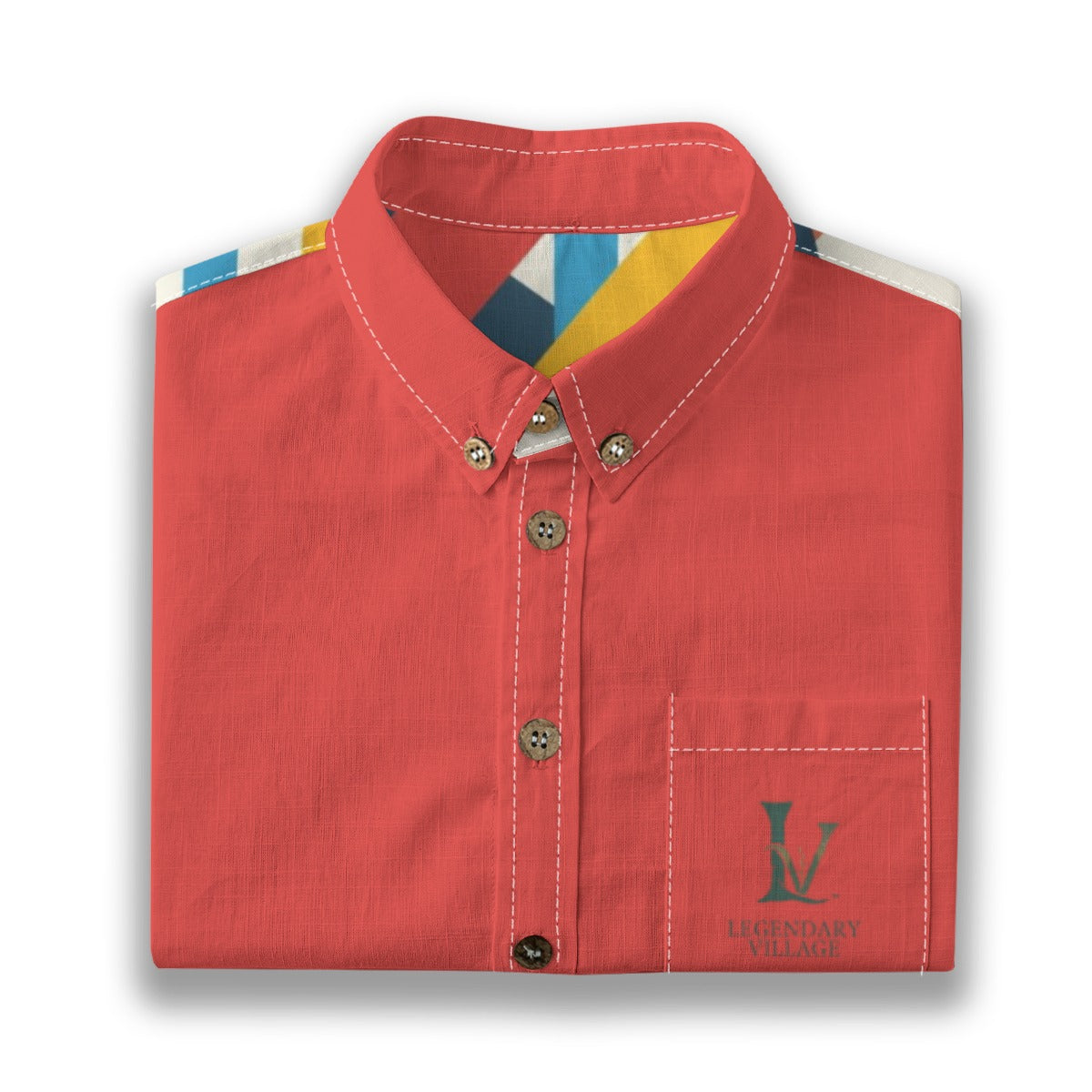 In Living Color Kid's Cotton Button Up shirt