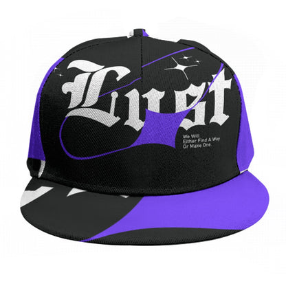 Lust Baseball Cap With Flat Brim