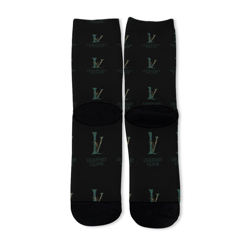 LV Signature Logo Socks