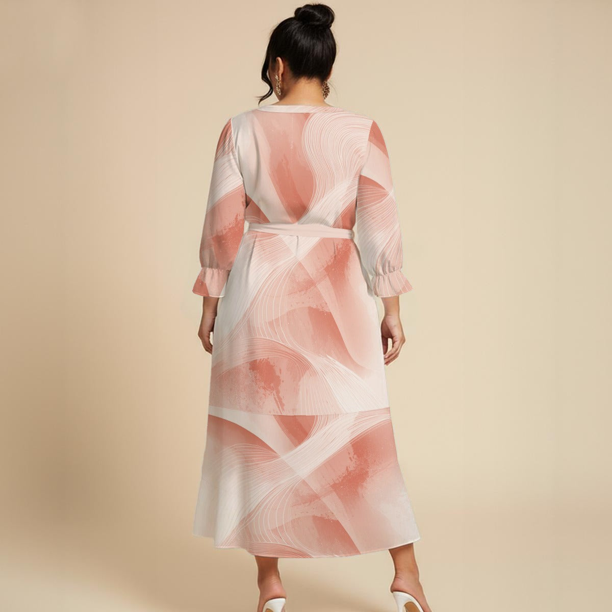 Classy but Sassy Women's Belted Maxi Dress