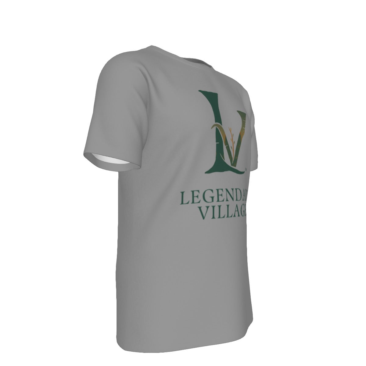 LV Signature Logo Cotton Men's T-shirt