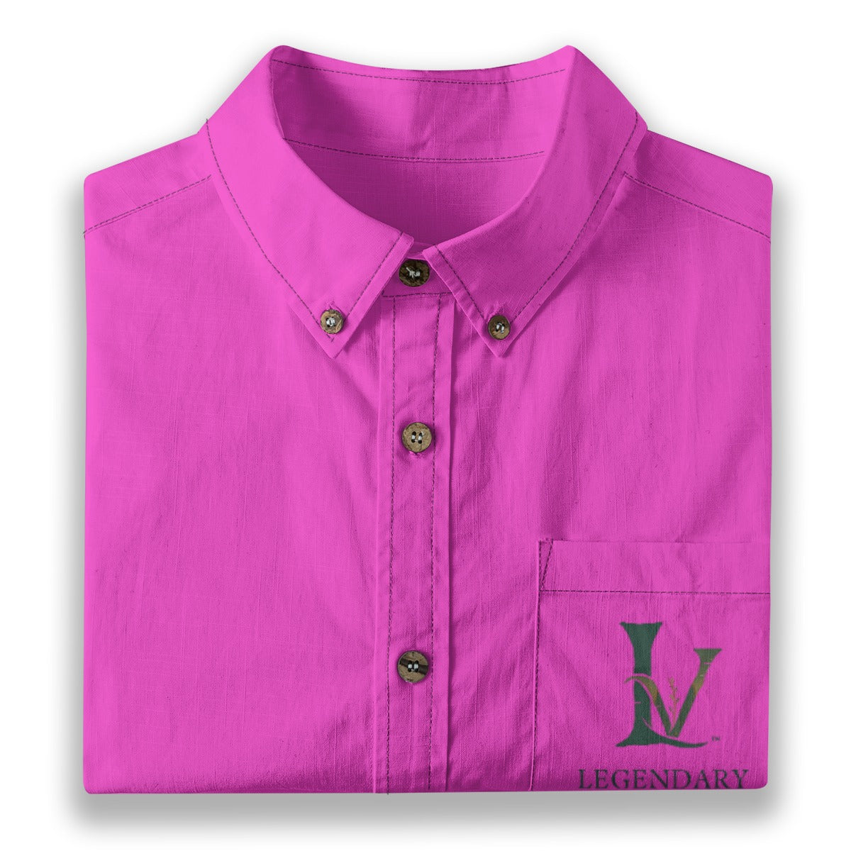 Minty Men's Cotton Short Sleeved Shirt