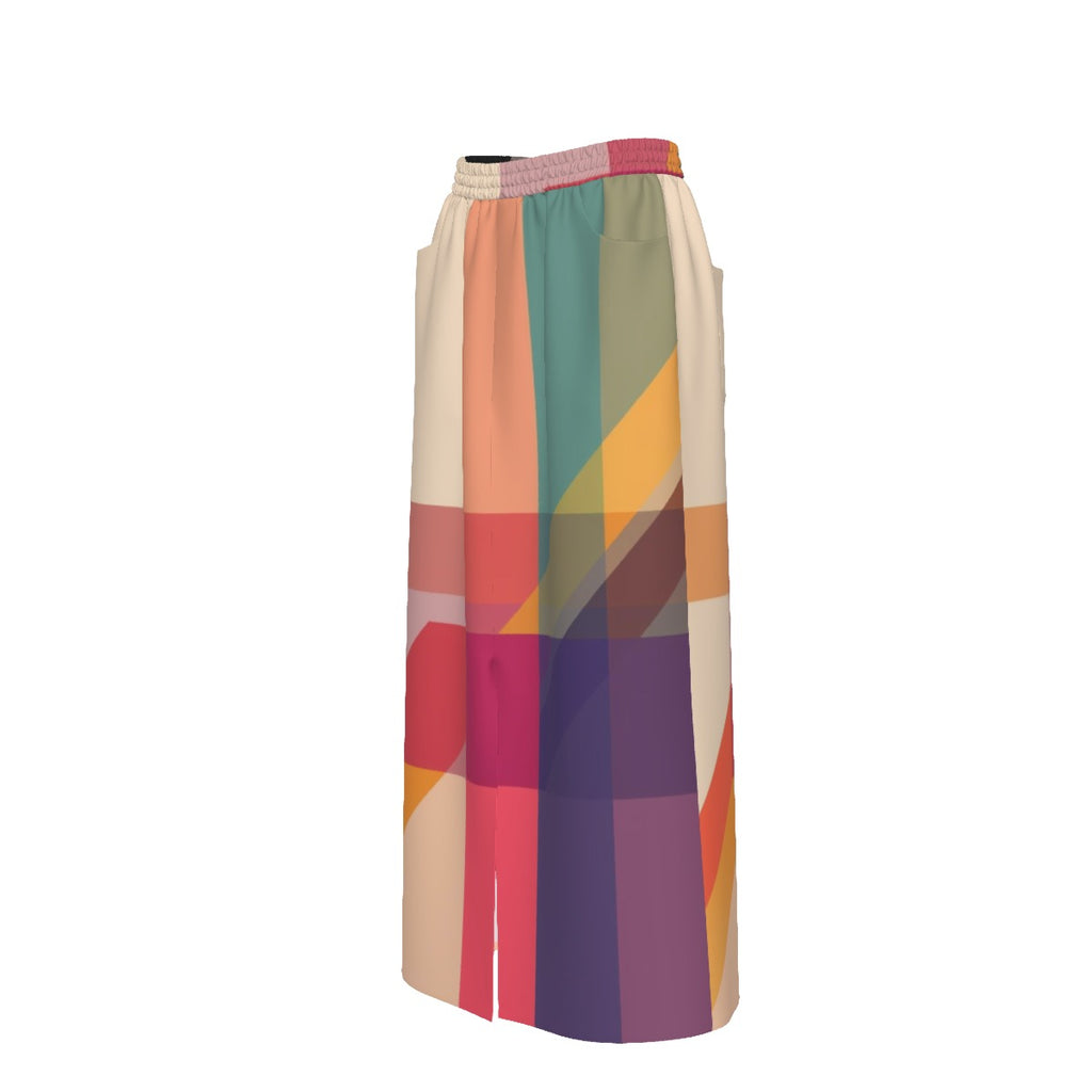 Women's Front Mid-slit Skirt