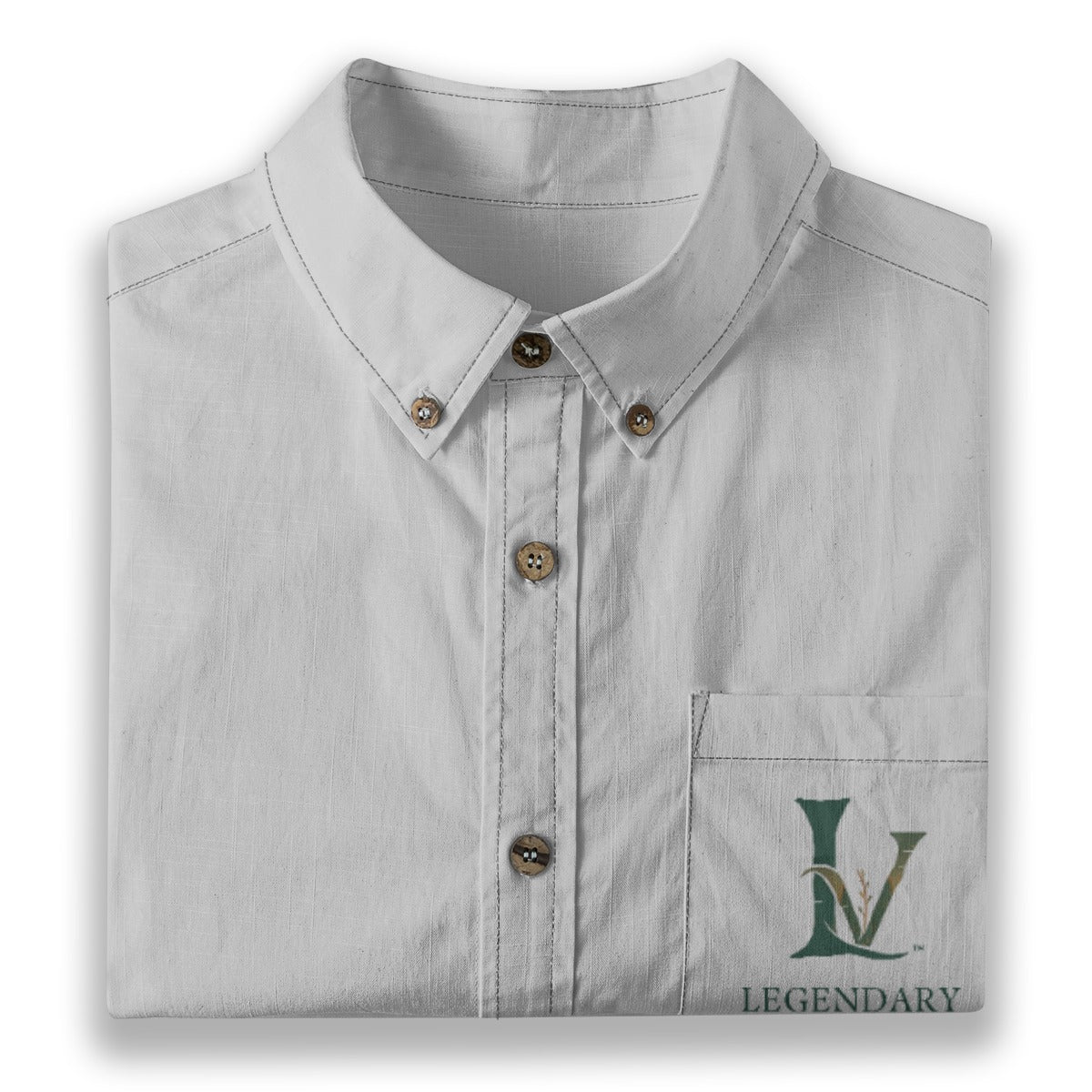 Minty Men's Cotton Short Sleeved Shirt