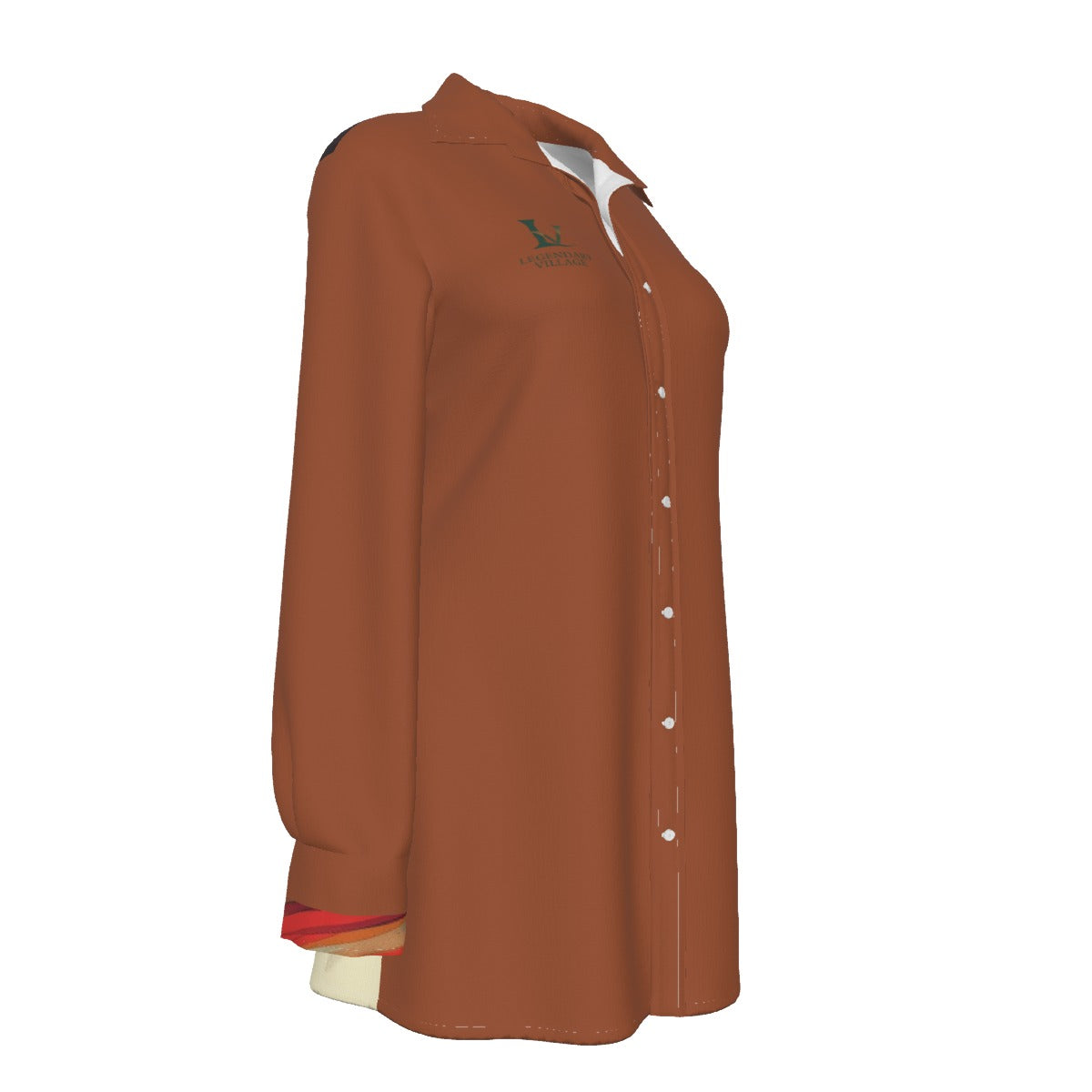 Reflection Women's Cotton Tunic Button Up