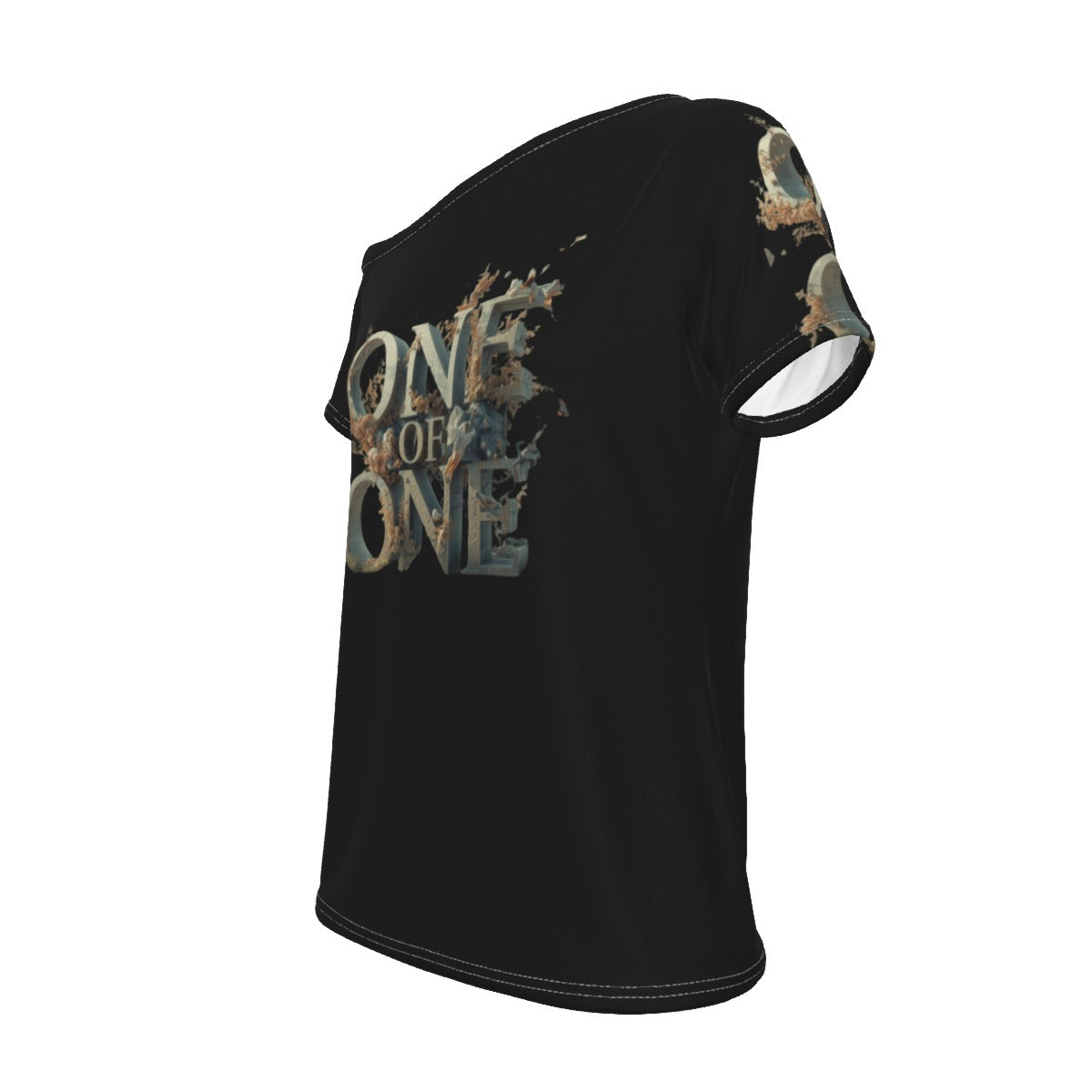 One of one Women's Off-Shoulder T-shirt