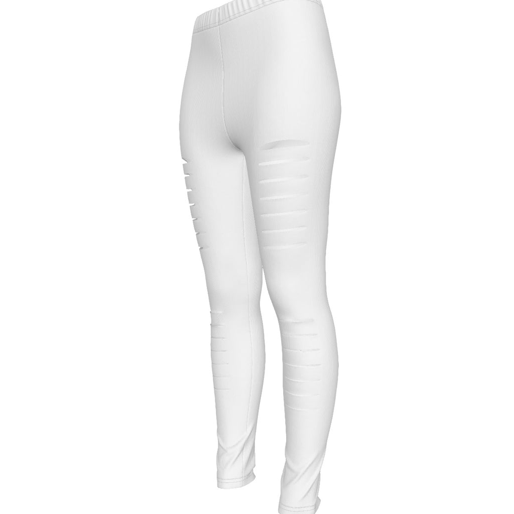 LV Signature Ripped Leggings