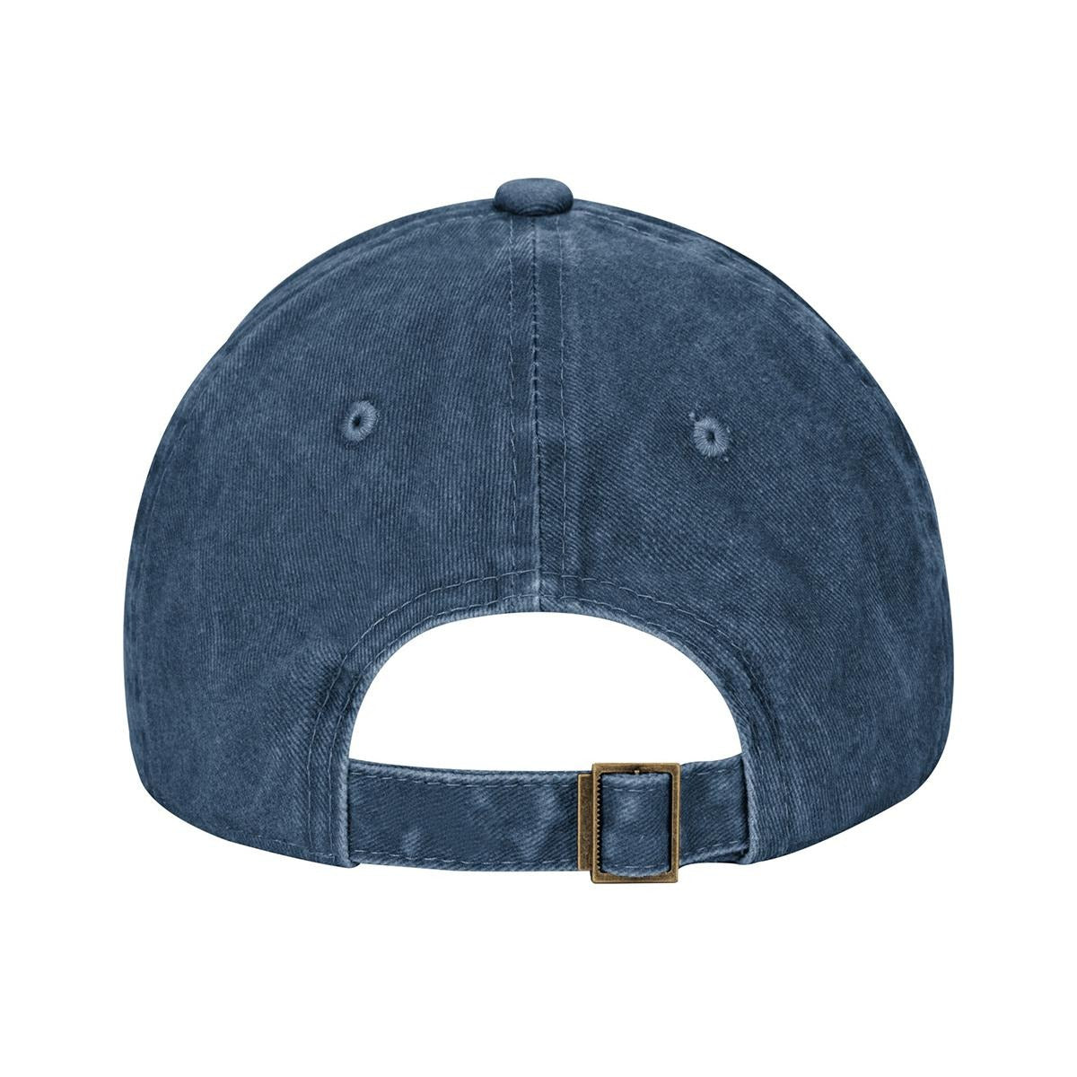 Logo Washed Denim Baseball Cap